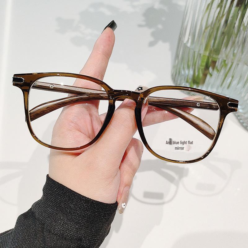 2026 Unisex Ultra-Light Wood Grain Reading Glasses - HD Anti-Blue Light, Anti-Fatigue +1.00