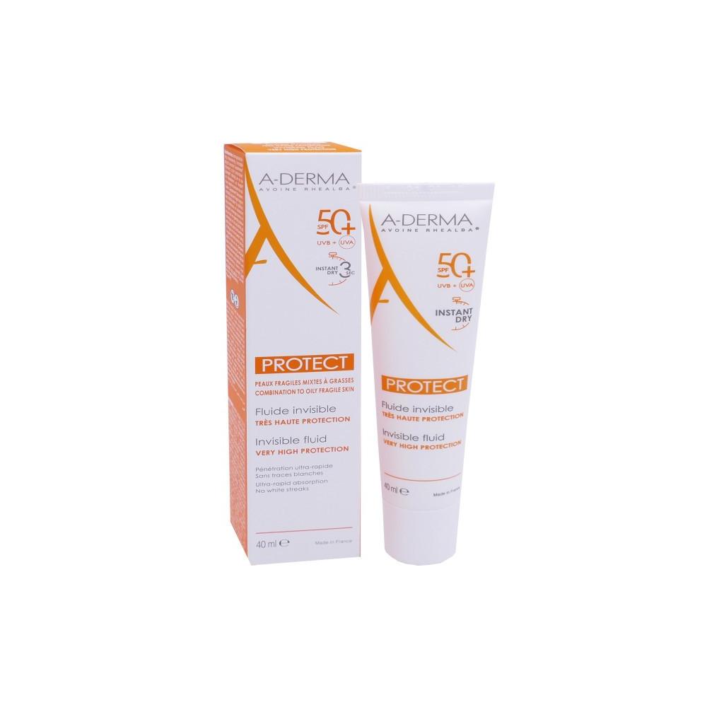 

Невидимый флюид Aderma Protect SPF50 40 мл