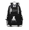 Large Capacity Schoolbag with Shoulder Strap; Student Three-piece Pencil Case Set