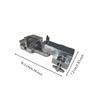 Drum Rack Clamp with Hinged Sides Adjustable for Stage Rig, Drummers
