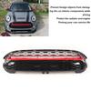 Frontstoßstange Auto Hochglanzschwarz Frontstoßstange Oben GP3 Kühlergrillsatz für MINI F55 F56 F57 One S JCW GP Kühlergrill, 2014-2021