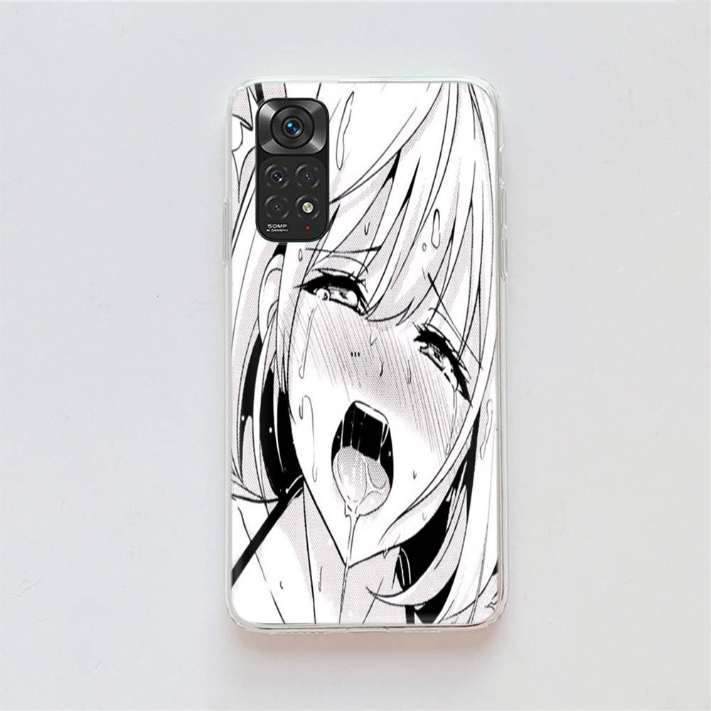 DT16 Girl Comics Case for Samsung A04 A14 A23 A34 A54 M23 M33 M52 M53 Realme 10 9 C30S C35 C55 VIVO Y02S Y21 Y33S Y51 X80 Pro Clear Cover