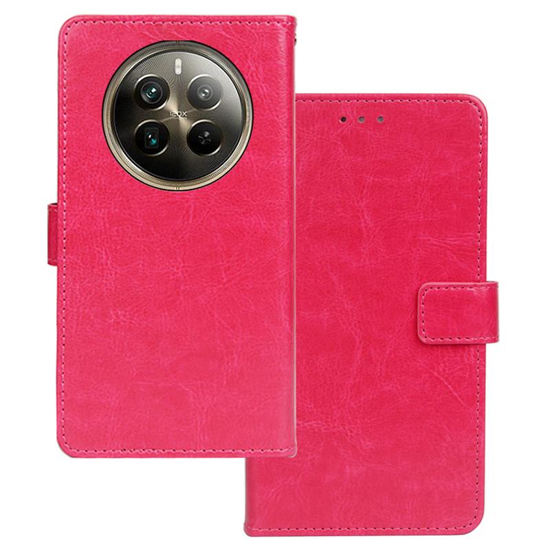 IDEWEI Etui dla Realme 12 Pro 5G/Realme 12 Pro+ 5G Składana podstawka Skórzane etui portfel na telefon