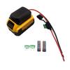 High Current Battery Converters With Safety Fuses And Heavy Duty Cable for 14.4V/18V/20V Outdoor Tool