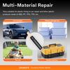 5000mAh Cordless Plastic Welder Type-C Rechargeable Plastic Welding Machine 400PCS Needles Heat Stapler Bumper Repair Kits