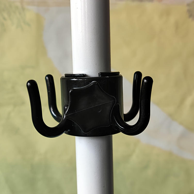 Durable Versatile Beach Umbrella Hanging Hook Detachable Wear-resistant Hook Outdoor Space-saving Sun Umbrella Storage Holder