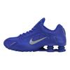Nike Shox R4 Racer Blue Metallic Silver Women's Sneakers HJ7303-445