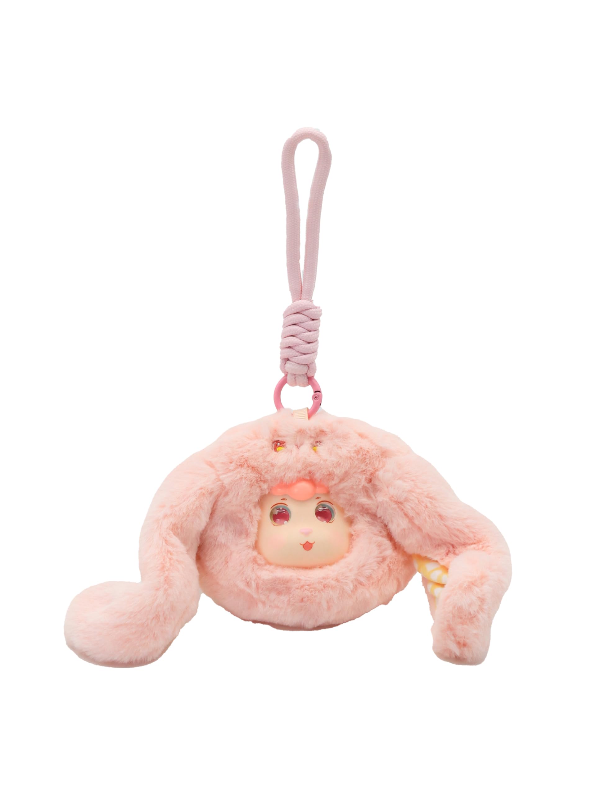 

FRIENDSHEEP Pink Bunny Fluffy Pouch