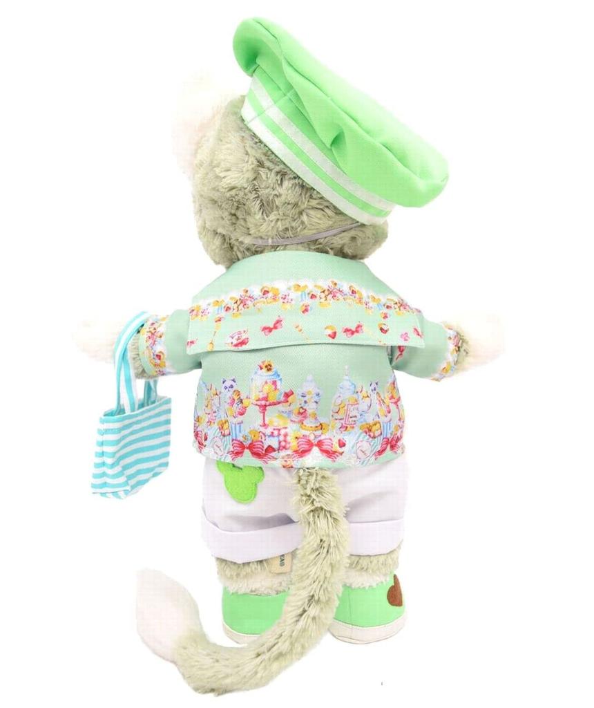 Teddy Bear Mail Order Alice Gelatoni Costume with Tote Desert Size Small Dress-Up Bag, Sailor, (No Body)