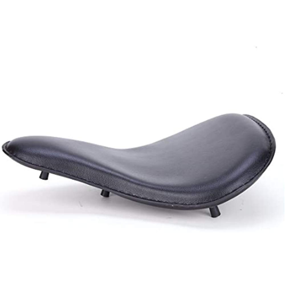 YIBO Honda Motorcycle Vintage Seat with Synthetic Spring and Shock Absorption Leather, Bracket,