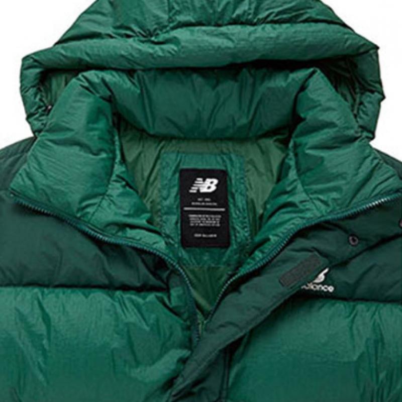 New Balance יוני אקטיב אייר קפוצ'ון מעיל פוך Nbnpc42913 40