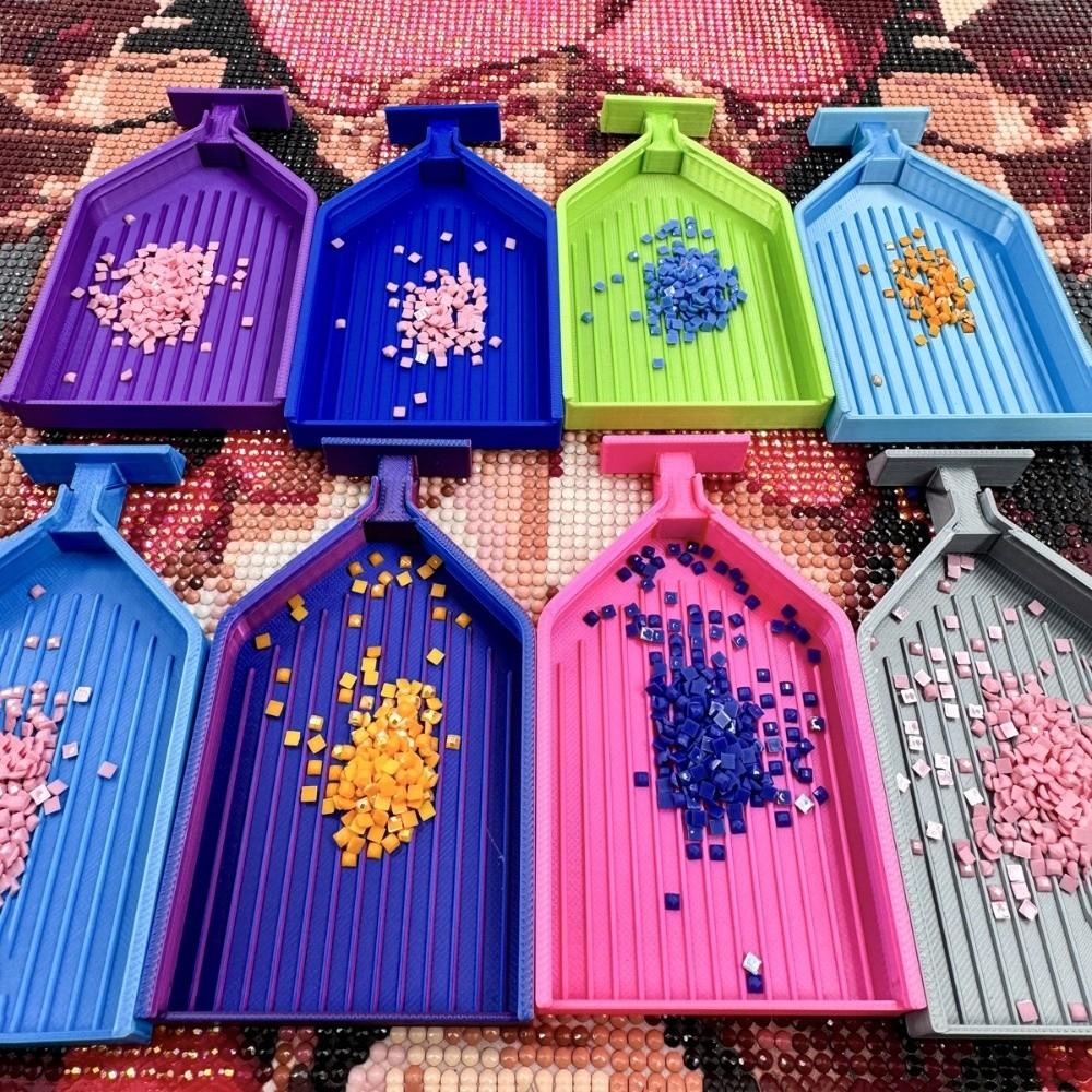 Embroidery Diamond Painting Tray DIY Craft Drill Storage Container  for 5D Diamond Painting Tool
