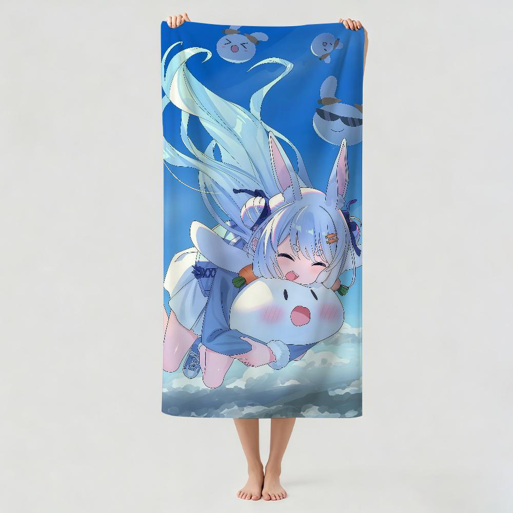 Virtual anchor U-Usada P-Pekora Towel Drying Bath Towel Applicable To Light Swimming Camping Yoga Beach Out