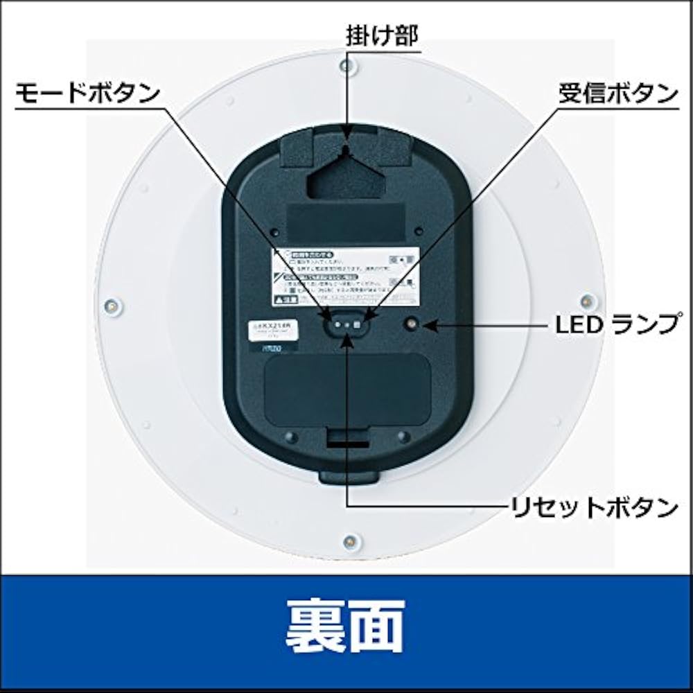 Seiko Clock Wall Clock Radio-Controlled Analog White Pearl KX214W SEIKO 32.7 × 4.6 cm