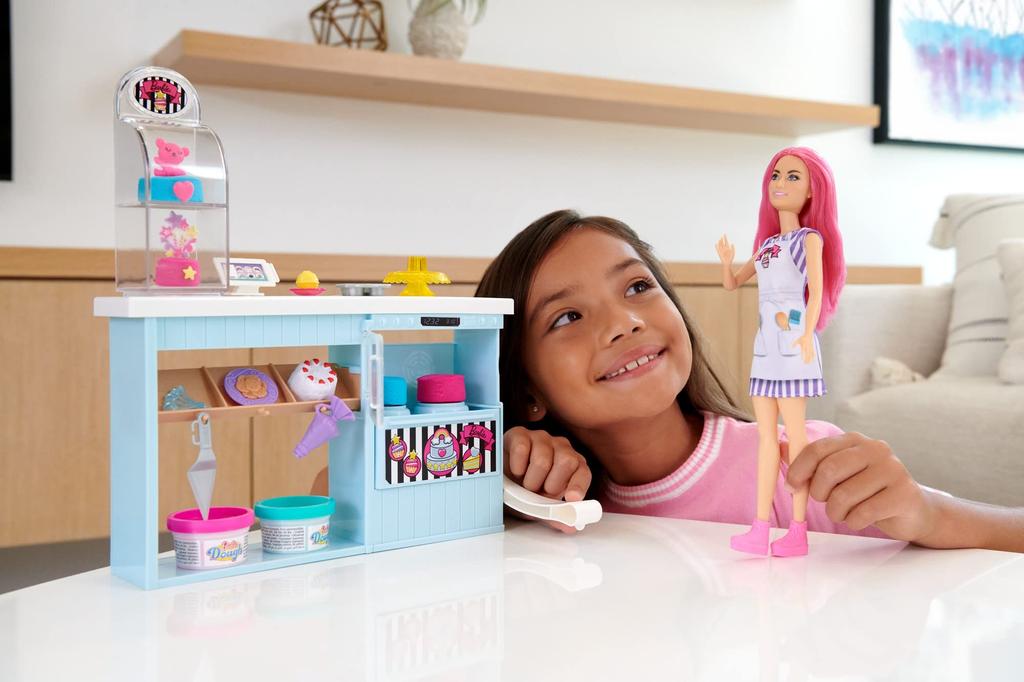 Barbie Build and Cute Cake Shop 4 and HGB73 Play! Pastel-Colored [Ages Up]