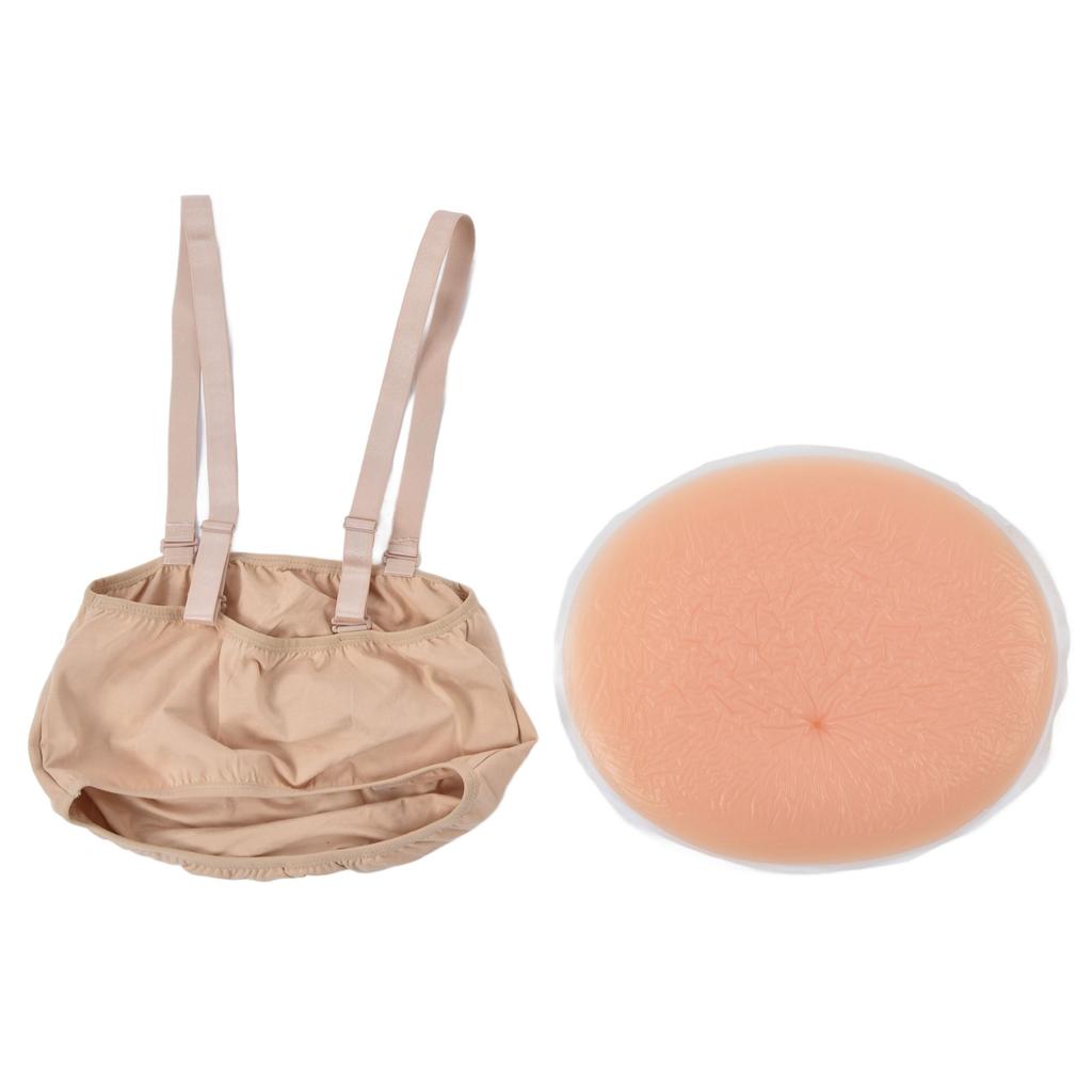 Artificial Fake Pregnant Belly False Tummy Liquid Silicone for Actress Cosplay Cross DressingSkin