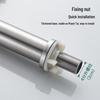 HANDUNYOU 304 Stainless Steel Wall-Mounted Basin Faucet