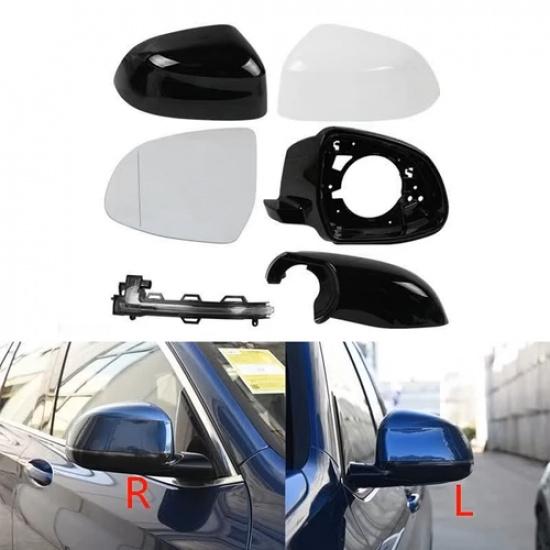 Side Mirror Cover Frame House Base Lower Cap Glass Lamp For BMW X6 G06 2017-