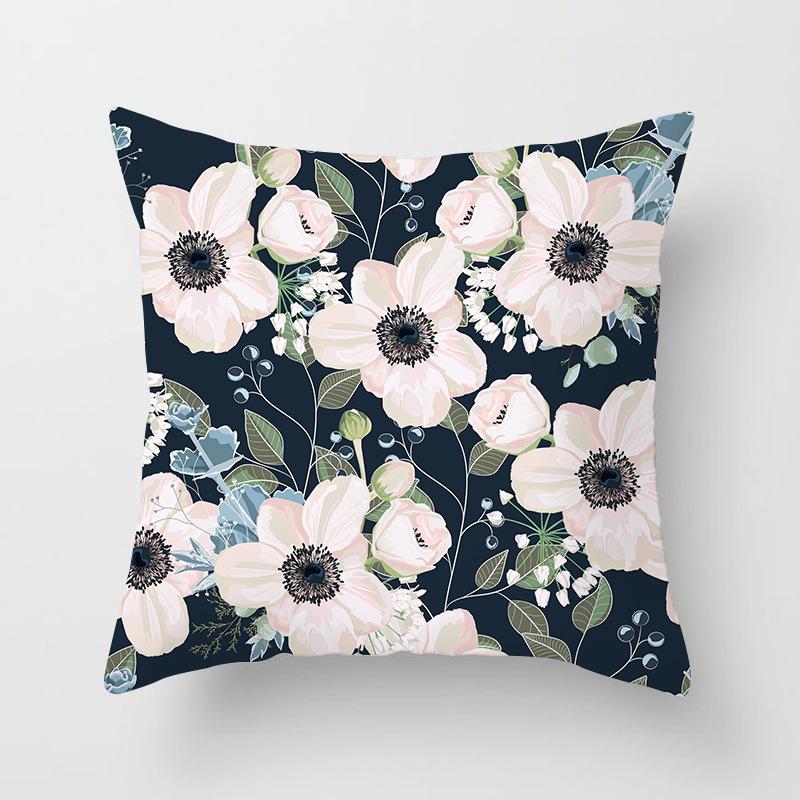 New Rose Flower Pillow Cover Home Sofa Pillow Cushion Cover Side Sleeping Chair Soft Premium Durable Quality Useful