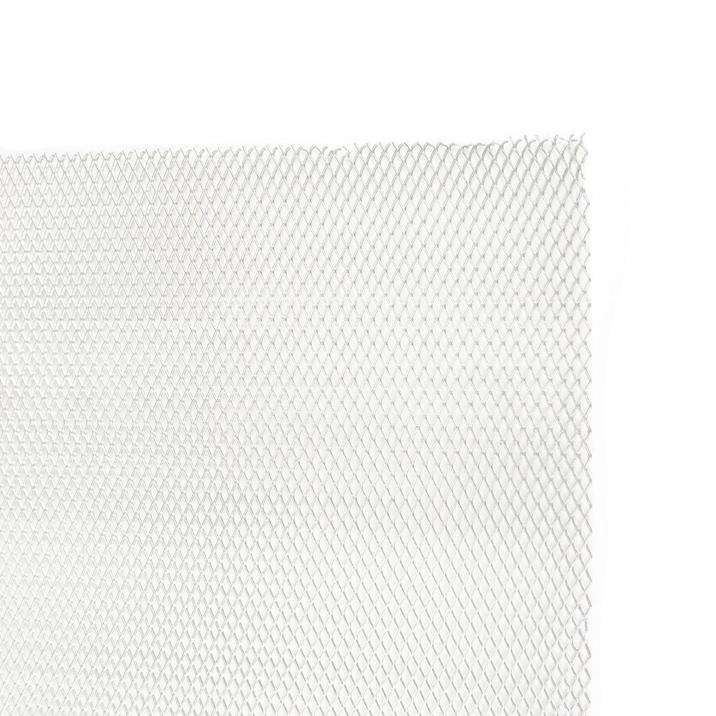 120cm x 40cm Aluminium Racing Car Truck Bumper Grille Grill Mesh Net Vent Black Silver Tuning Universal