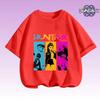 2026 Moda Camiseta Infantil Kpop Caçadores de Demônios Camiseta para Meninos Meninas Camiseta Verão Gola Redonda Manga Curta