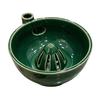 Ceramic Berry Washer Self-Spinning Bowl Fruit Cleaner Hydraulic Vortex with Drainage Automatic