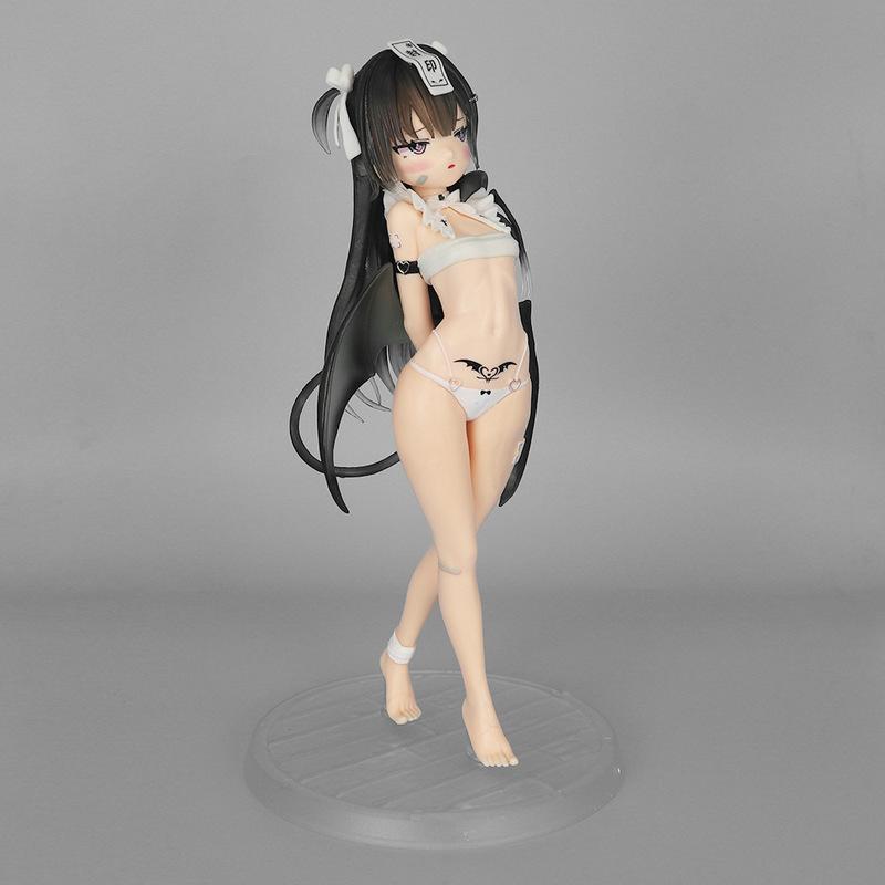 Little Devil Lily Chan Trainee Nurse Anime Pvc Action Figure Beautiful Girl Desktop Ornament Pc Case Decor For Anime Fans