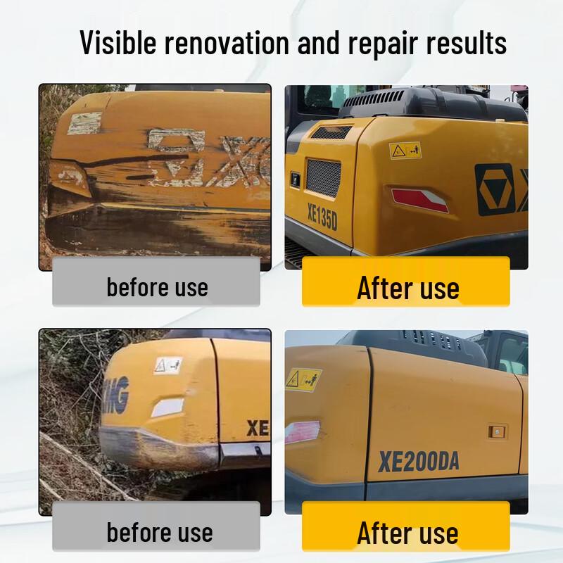 XCMG Excavator Yellow Touch-Up Spray Paint