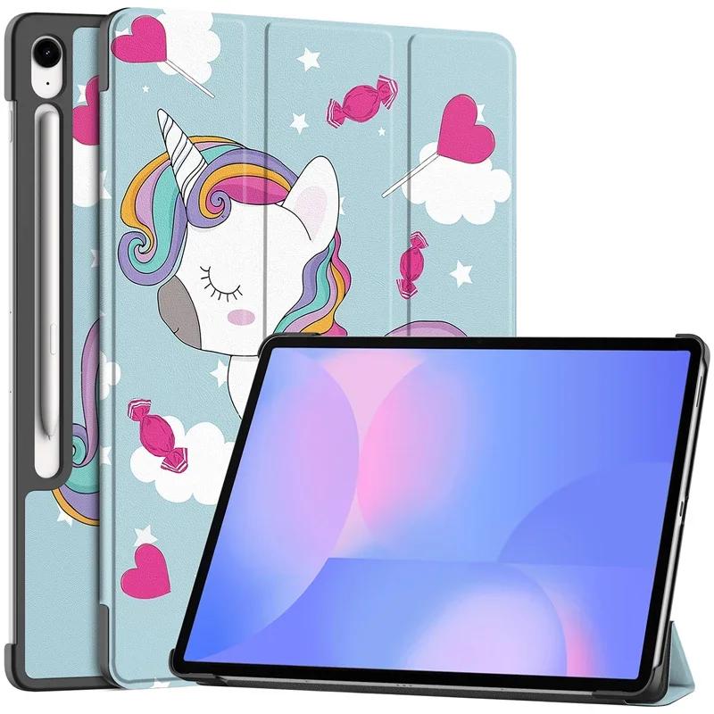Case for Samsung Galaxy Tab S10 FE Plus 13.1 SM-X620 SM-X626 SM-X626B Protective Tab S10 FE+ Tablet Cover Auto Wake/Sleep