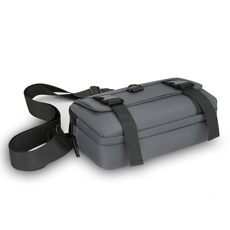 Nylon Crossbody Bag for Men Multiple Pockets