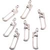16 Stylish Alloy DIY Tool Charm Pendant: Saw & Knife Design