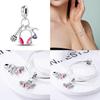 100 Copper Bluetooth Headset Charm Bead Charms Beaded Compatible With Authentic Bracelets Do It Yourself Jewellery Making Women Gifts