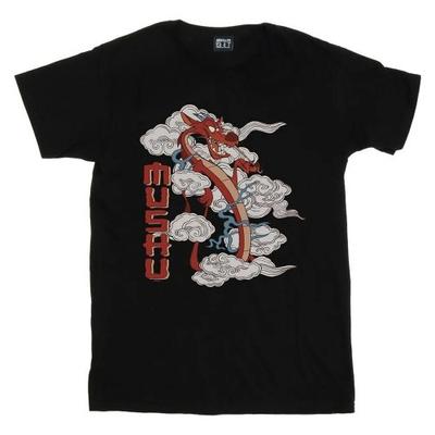Girls Mushu Dragon Cotton T-Shirt