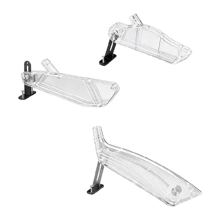 Table Sawing Protector Cover Plastic Sawing Guard with Vacuum Splitting Cutter Dust Debris Protective Accessories