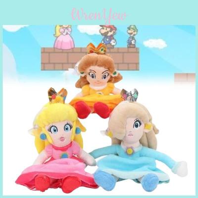 Adorable New Super Mario Bros. Princess Peach Daisy Rosalina Plush Doll Stuffed Toy 8 Inch