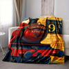 1pc Harry Potter Flannel Throw Blanket - HD Printed Lightweight Soft Warm All-Season Blanket for Sofa, Bed, Travel, Camping 057