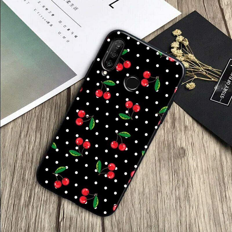 

Food Fruit Red Cherry For Huawei Nova 7i 3i 8i 11 12i 10 9 SE Y60 Y61 Y70 Y72 Y73 Y90 Y91 P20 P30 Pro P40 Lite Case Huawei Nova 7i
