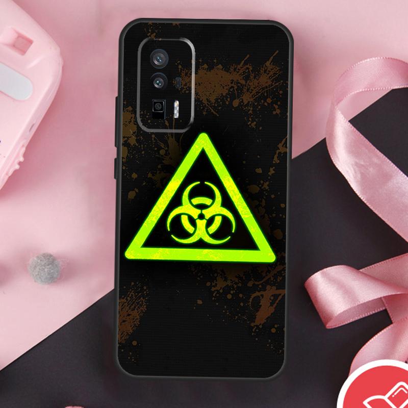 

Biohazard Symbol Logo Case For Xiaomi 13T 11T 12T Pro 12 Lite 13 14 Ultra POCO F6 F5 M6 X3 X5 X6 Pro F3 M5s Cover Xiaomi 14 Ultra