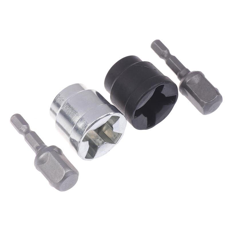 Universal Scissor Car Jack Adapter Rv Stabilizer Jack Socket Drill Adapter Labor-Saving And Quick Car Disassemble Tool