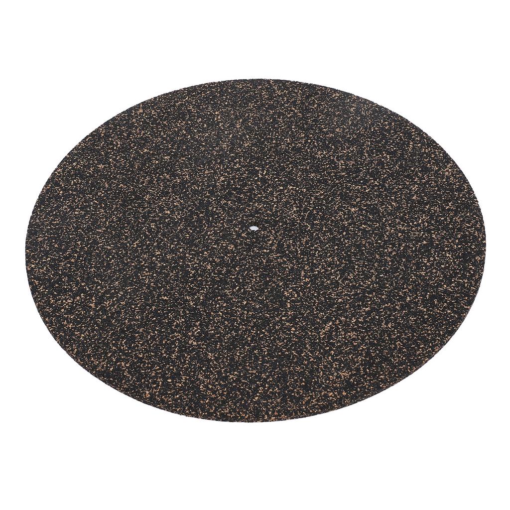 Mata korkowa na gramofon 4mm Antypoślizgowa Antystatyczna Wstrząsoodporna Korkowa Mata na Płyty dla 12-calowych Płyt Winylowych