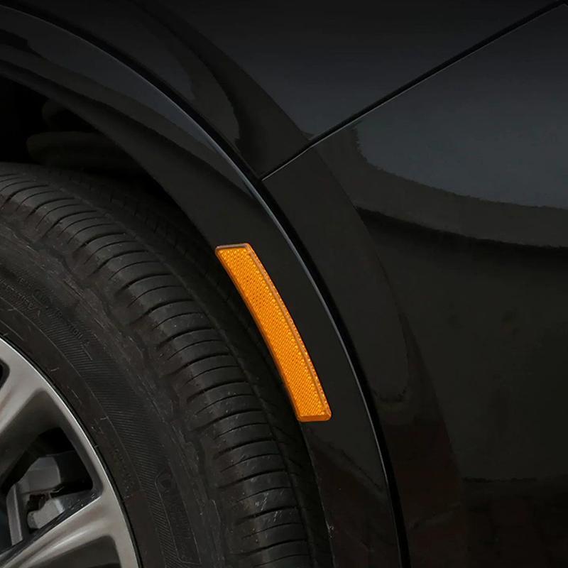 Universal Wheel Brow Reflective Sticker Wheel Front Bar Body Warning Sticker For Suv/Sedan/Off-Road/Mpv Vehicle Accessories