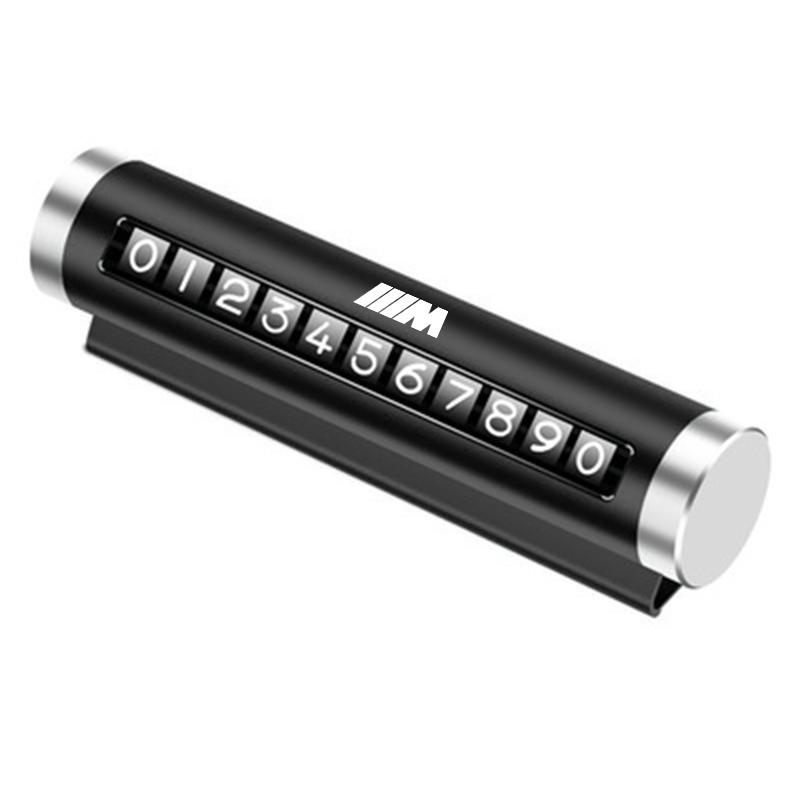 Card Parcare Temporară Auto Metalic Număr de Telefon Placă Parcare Pentru BMW F12 F13 G11 G12 G08 E89 E86 F26 F16 F40 G30 F10 F20 F46 G14 G07