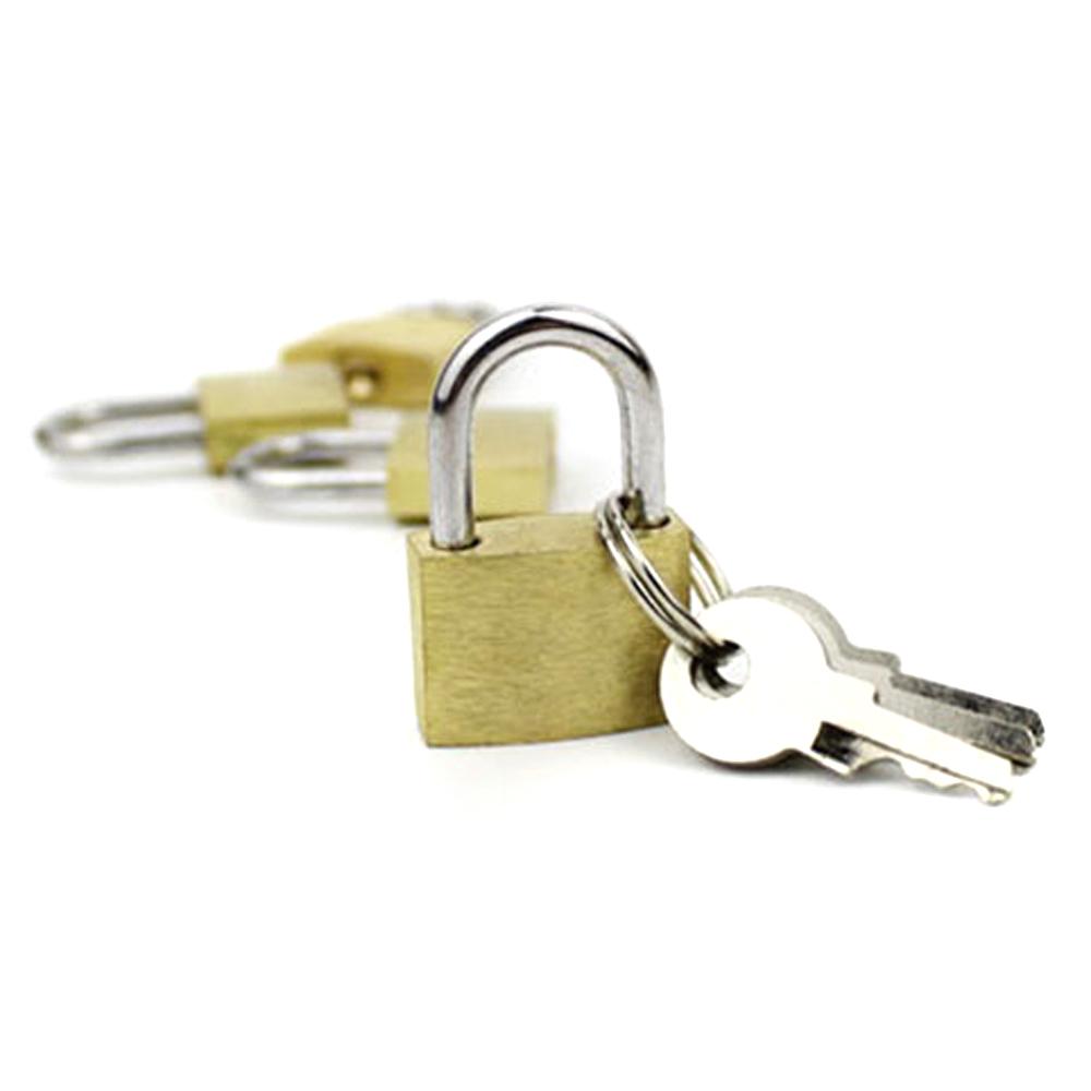 Anti-theft Padlock Copper Durable Brass Padlock Travel Luggage Locks