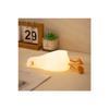 Luz de noche para habitación de bebé infantil con iluminación LED RGB, linda figura que cambia de color, táctil, de silicona, para mascota