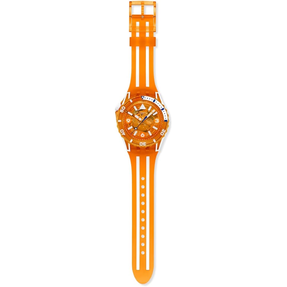 Swatch Scubaqua Pacific Sea Nettle Unisex Watch Orange