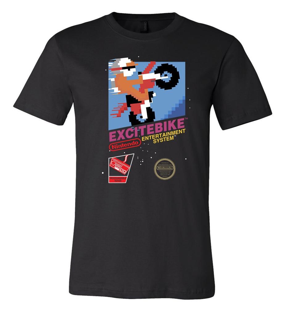 

Excitebike Cartridge Logo T-Shirt shirt Sizes S-6XL! Fast Ship! Unisex T-Shirt XL