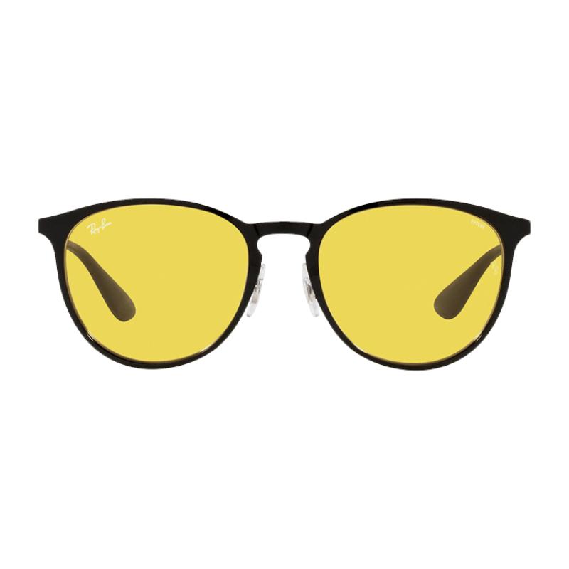 

Модные круглые солнцезащитные очки RayBan, крутой черный женский стиль 54