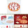 Christmas Figurines Magnetic Chess Game With Portable Design For Family Fun And Parentchild Interaction