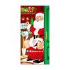 Ornaments Santa Claus Decoration 90x185cm Christmas Door Cover Christmas Hanging Cloth  Porch Home