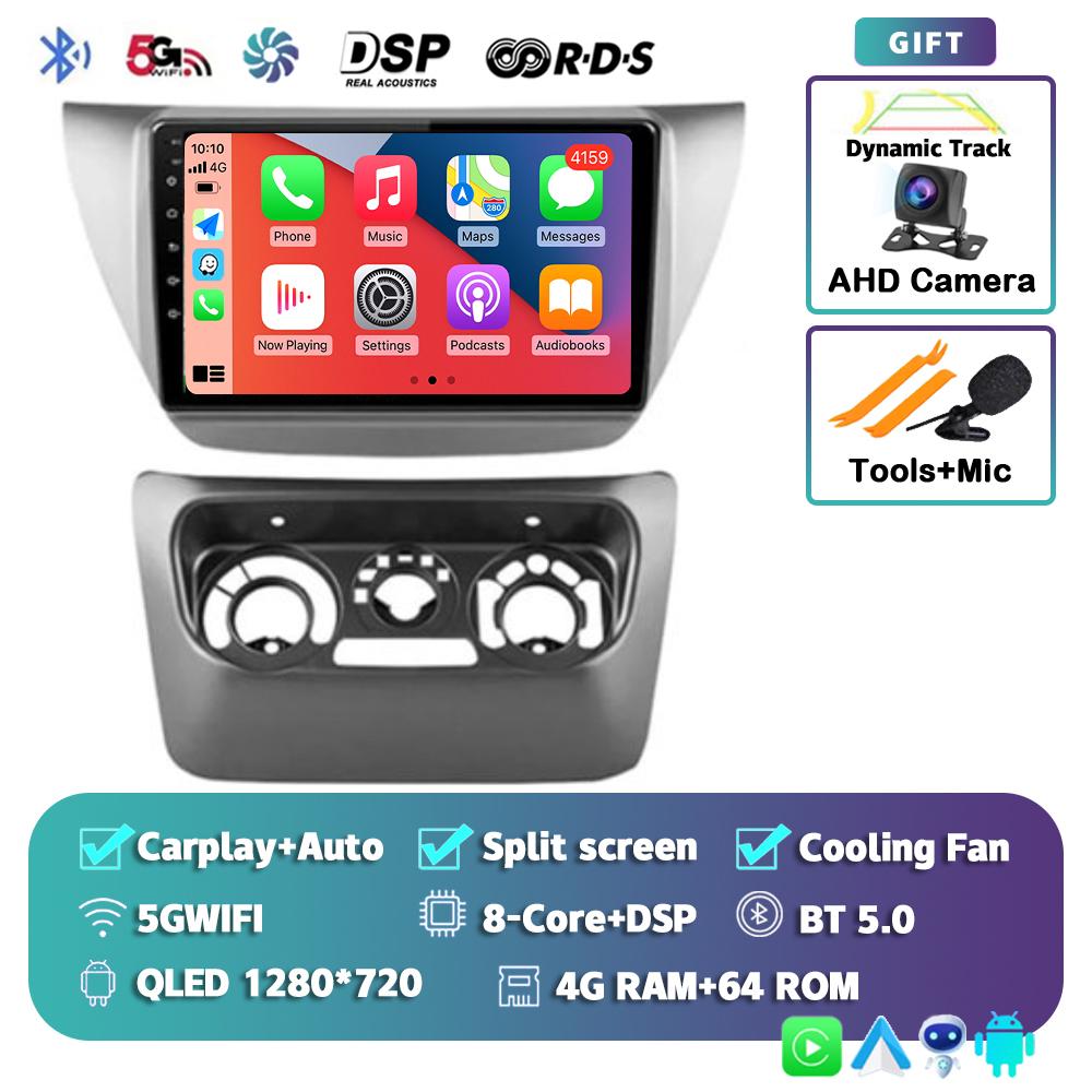 Android 14 Carplay Car Radio For Mitsubishi Lancer 9 CS 2000-2010 Multimedia Video Player Navigation Stereo 2Din 2 Din Head Unit